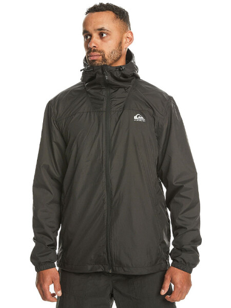 Quiksilver OVERCAST black pánská jarní bunda