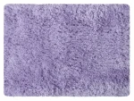 MSV MICROFIBER levandulová / Koupelnová předložka / 40 x 60 cm / mikrovlákno / protiskluzová