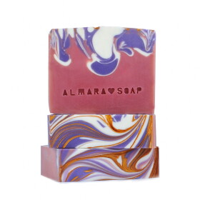 Almara Soap Přírodní tuhé mýdlo Wild Orchid 100 g - Almara Soap Designové mýdlo Wild Orchid, růžová barva