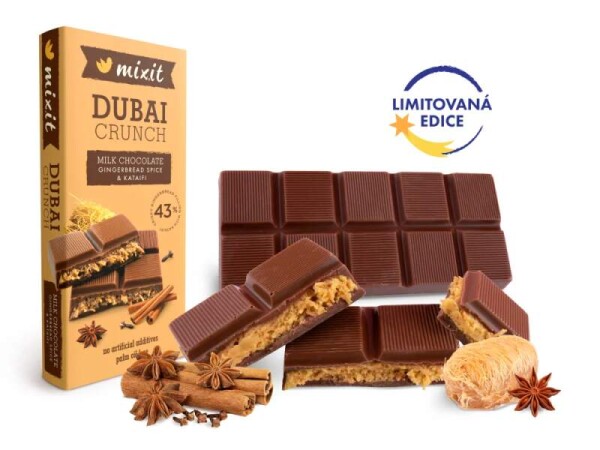 Mixit Dubajská čokoláda – Perníkové koření & kataifi 70g