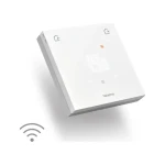Netatmo Wired Original bezdrátový termostat bílá / Wi-Fi / aplikace / 3x AA (ETP-DC-EC)
