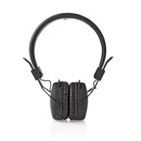 Nedis Bezdrátová sluchátka on-ear černá / mikrofon / Bluetooth 5.0 / micro-USB / ovládání stiskem (HPBT1100BK)