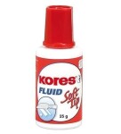 Kores Opravný lak Fluid Soft tip 25 g s houbičkou