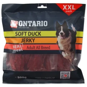 Ontario Pochoutka kachna měkké sušené kousky 500g (214-5074)