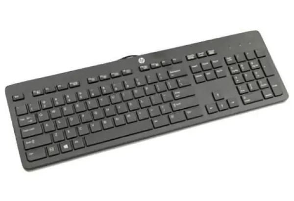 HP USB Slim Business Keyboard černá / Drátová klávesnice / USB (803181-241)