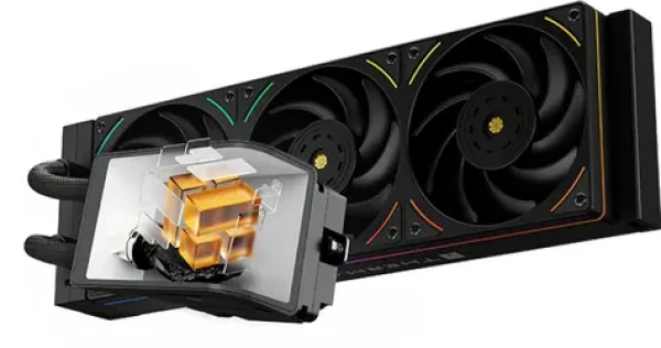 Thermalright Wonder Vision 360 UB černá / AIO vodní chladič CPU / 360mm / ARGB / 6,67" OLED displej (WONDER VISION 360 UB ARGB BLACK)