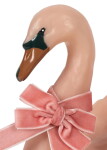 Konges Sløjd Noční LED lampička Pink Swan, růžová barva, plast