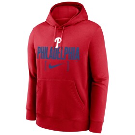 Nike Pánská mikina Philadelphia Phillies MLB Club Slack Hoodie Velikost: XL