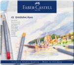 Faber-Castell Pastelky Goldfaber Aqua 48 barev plech