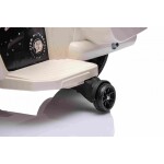 Mamido Dětská elektrická motorka Chopper INDIAN bílá