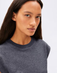 Armedangels Un-wasted Top 3595 steel melange-undyed XS