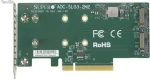 SuperMicro AOC-SLG3-2M2 / Řadič / PCI Express / M.2 (AOC-SLG3-2M2-O)