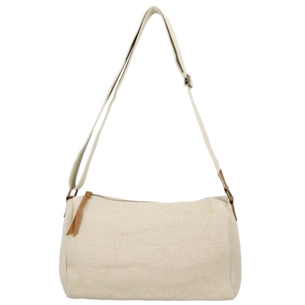 Trendy dámská crossbody kabelka Amida, béžová