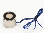 Přídržný elektromagnet - 12V, 15kg/150N - 30 x 22 mm