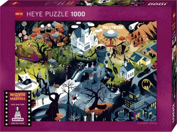 HEYE Puzzle Movie Masters: Filmy Tima Burtona