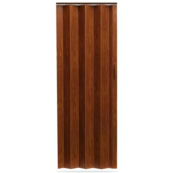 Shrnovací dveře Accordion ořech světlý 820mm