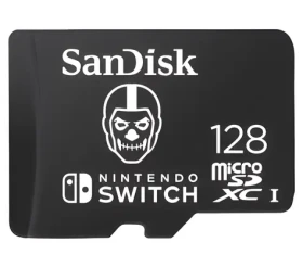 SanDisk Extreme microSDXC 128GB Fortnite Skull Trooper / Paměťová karta / UHS-I U3 Class 10 / čtení: 100 MB/s (SDSQXAO-128G-GN6ZG)