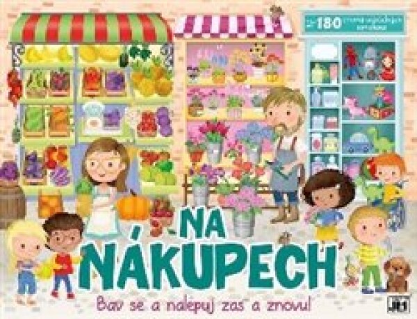 Na nákupech - Bav se a nalepuj zas a znovu!