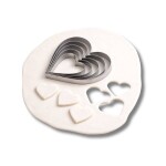 Dortisimo Sada vykrajovátek Srdce (5 ks)