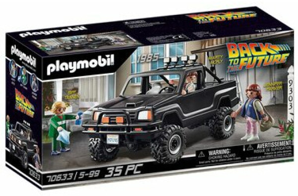 PLAYMOBIL 70633 Martyho kultovní Pick-up s hrdiny Marty McFly