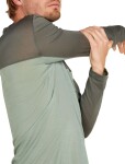 ICEBREAKER Mens 125 Cool-Lite Sphere LS Tee CB, Moss/Galaxy/Cb (vzorek) velikost: M