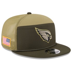 New Era Pánská kšiltovka Arizona Cardinals NFL 2025 Salute to Service 9FIFTY Split Panel Trucker Snapback