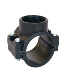 Fip PVC tvarovka - Navrtávací díl 160 mm x 1“ int., DN=160 mm