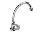 Baterie umyvadlová stojánková, na studenou vodu, chrom, ramínko 22cm, BALLETTO