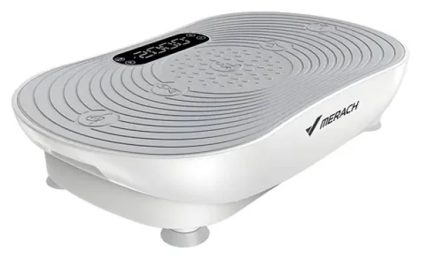 MERACH MR-2533W1 bílá / Vibrační plošina / 99 úrovní / 150 W / do 181 kg / Bluetooth (MR-2533W1-EU)