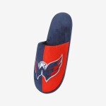FOCO Pánské pantofle Washington Capitals Team Logo Staycation Slipper Velikost: EU