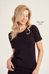 Tričko Taro 3062 Basic k/r S-XL dámské černá L