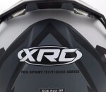 Integrální helma Xrc Loomis blk/grey/light grey - XS / šedá