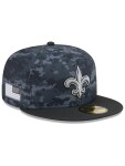 New Era Pánská kšiltovka New Orleans Saints NFL 2026 Salute to Service 59FIFTY Fitted Velikost: 7 1/8