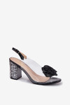 Sandály na podpatku model 213934 Step in style 38