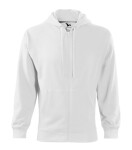 Trendy Zipper mikina pánská bílá S