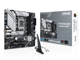 ASUS PRIME B760M-A WIFI / B760 / LGA 1700 / 4x DDR5 / 3x PCIEx16 / 1x 2.5GLAN / WIFI / mATX (90MB1EL0-M0EAY0)