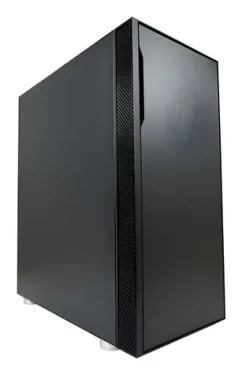 LC-Power 8000B černá / PC skříň / Midi Tower / ATX, EATX, mATX, Mini-ITX / 1× USB-C + 2× USB-A / Zvuková izolace (LC-8000B-ON)