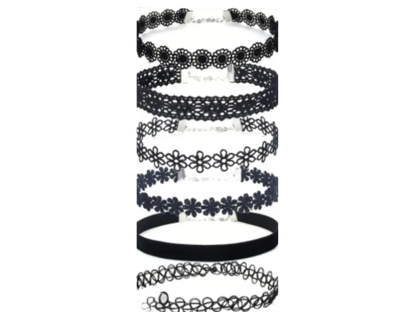 Dovoz Náhrdelník - obojek sada 6ks