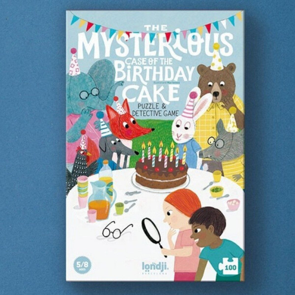 LONDJI Detektivní puzzle - 100 dílků