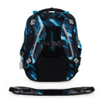 Školní batohový 5-dílný set Bagmaster BETA 25 A PAPOUŠEK (batoh,penál,sáček na cvičky,box na svačinu,láhev)