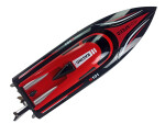 Mamido Motorový člun H101 na dálkové ovládání R/C 1:48 2,4 GHz červený