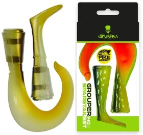 Gunki Náhradní ocásky Grouper 14cm S - Wild Perch,Gunki Náhradní ocásky Grouper 14cm S - Wild Perch