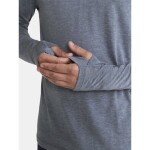 Běžecké tričko CRAFT ADV SubZ Wool LS 2 - šedé Velikost textilu: L