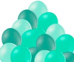 Mix tyrkysových balonků 50 kusů Balonky.cz Mix tyrkysových balonků 50 kusů Balonky.cz