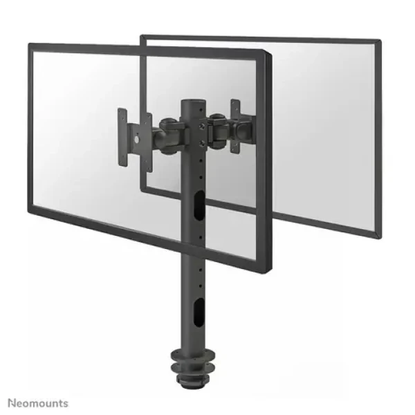 Neomounts FPMA-D050DBLACK černá / Držák displeje na stůl / 10-30" / VESA 100x100 / nosn. 10 kg / 2 displeje (FPMA-D050DBLACK)