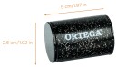 Ortega Plastic Finger Shaker Black Sparkle