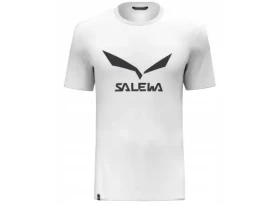 Salewa Solidlogo Dry pánské triko krátký rukáv White vel. 50/L