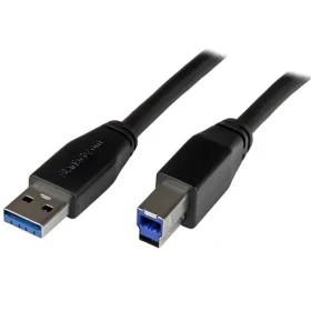 StarTech USB-A na USB-B 5 m černá / Kabel / USB 3.0 / 5 Gbit/s (USB3SAB5M)