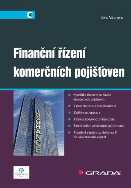 Finanční řízení komerčních pojišťoven - Eva Vávrová - e-kniha
