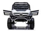 Mamido Dětské elektrické autíčko Mercedes Unimog 4x4 bílé